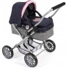 Chic 2000 Puppenwagen Smarty Melange Navy-Grau