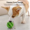 Intelligenz-Futterball – Leckerli-Ball – Futterspender-Ball für Hunde 5cm Grün