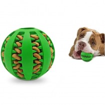 Intelligenz-Futterball – Leckerli-Ball – Futterspender-Ball für Hunde 5cm Grün