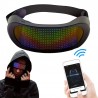 Vollfarb-LED-Brille mit App-Steuerung – Programmierbare RGB Partybrille