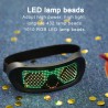 Vollfarb-LED-Brille mit App-Steuerung – Programmierbare RGB Partybrille