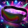 Vollfarb-LED-Brille mit App-Steuerung – Programmierbare RGB Partybrille