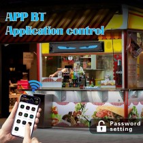 LED Matrix Panel Schild – Multifunktions LED Bildschirm 346x102mm