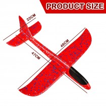 XL Wurfgleiter, Segelflugzeug, Styroporflieger Rot