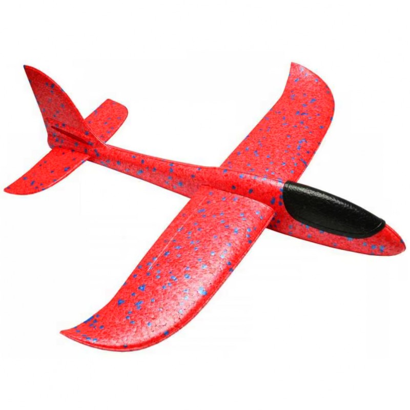 XL Wurfgleiter, Segelflugzeug, Styroporflieger Rot