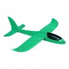 XL Wurfgleiter, Segelflugzeug, Styroporflieger Grün