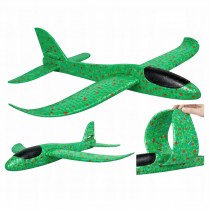 XL Wurfgleiter, Segelflugzeug, Styroporflieger Grün