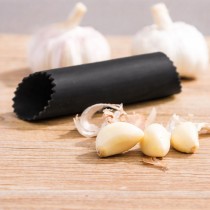 Knoblauchschäler, Knoblauchroller aus Silikon Schwarz