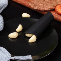 Knoblauchschäler, Knoblauchroller aus Silikon Schwarz
