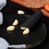 Knoblauchschäler, Knoblauchroller aus Silikon Schwarz