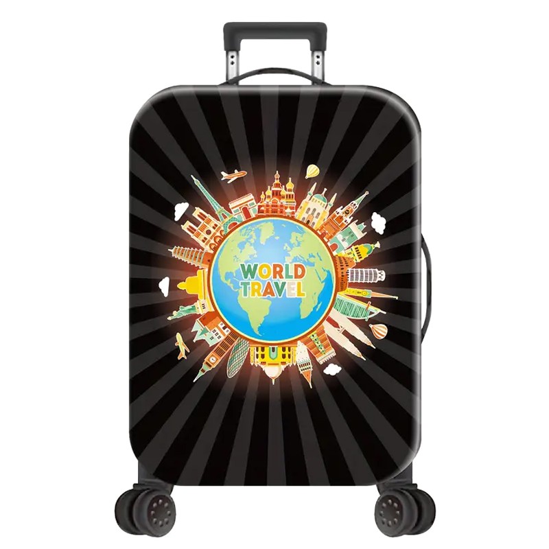 Kofferhülle – Elastischer Kofferschutz – Grösse XL - World Travel