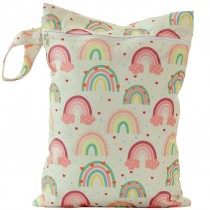 Wetbag Windeltasche 25x35cm Happy Rainbow