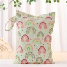 Wetbag Windeltasche 25x35cm Happy Rainbow