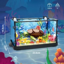 Bausteine Aquarium Meeresschildkröte 753 Teilen