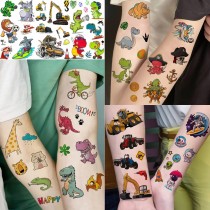 Temporäre Tattoos für Kinder – 60 Bögen für Jungs und Mädchen