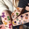 Temporäre Tattoos für Kinder – 60 Bögen für Jungs und Mädchen