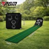 Golf Puttingmatte – Golf-Übungsmatte mit Putting & Chipping Set