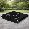 Golf Puttingmatte – Golf-Übungsmatte mit Putting & Chipping Set