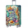 Kofferhülle – Elastischer Kofferschutz – Grösse XL Travel Dreams