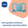 Mam Supreme Silikon Schnuller, 2 Stück, 6-16 Monate