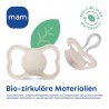 Mam Air Night Silikon Schnuller, 2 Stück, 6-16 Monate Mond & Universum