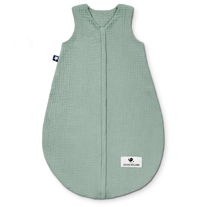 Julius Zöllner Musselin Sommerschlafsack – Grösse 60 (2–6 Monate) Grün