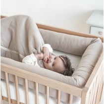 Julius Zöllner Musselin Babyschlafsack – Grösse 62-68 (4–6 Monate) Sand