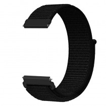 Nylon-Uhrenarmband – 22mm Schwarz
