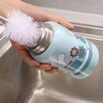 Flaschenbürste extra lang Blau