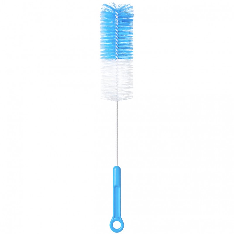 Flaschenbürste extra lang Blau