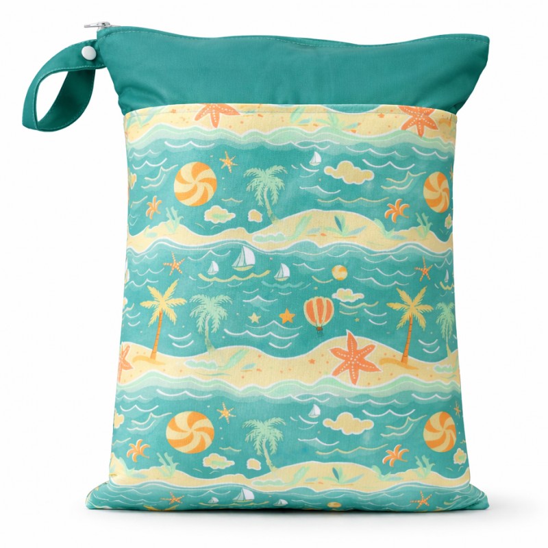 Wetbag Windeltasche 30x40cm Beach Paradise