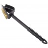 3-in-1 Grillbürste mit langem Griff