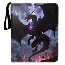 Pokemon Sammelalbum, Sammelordner, Aufbewahrungstasche für 400 Karten Darkstorm Dragon