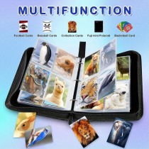 Pokemon Sammelalbum Sammelordner Sammelbox Aufbewahrungstasche Sammelkarten Album für 400 Karten