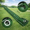 Golf Putting Matte mit Auto Return 2,6 m