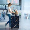 Kofferhülle – Elastischer Kofferschutz – Grösse S Midnight Elegance