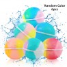 Magnetische Silikon Wasserbomben, wiederverwendbare Wasserbälle, 6 Stück Bunt gemischt