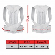 Rückenstütze – Stützgürtel Haltungskorrektor Grösse XL