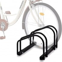 Fahrradständer für 2 Fahrräder, geeignet für die Aufbewahrung im Innen- oder Aussenbereich, Grösse: