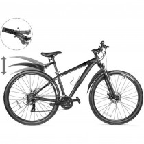2-teiliges Fahrrad Schutzblech Set für 24-28 Zoll Fahrräder