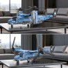 Militär-Hubschrauber Baustein-Set 1486 Teilen