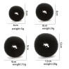 4-teiliges Donut-Haarknoten-Set – 4 Dutt-Rollen, Donut-Knoten Schwarz