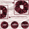 12er Samt Scrunchies Set – Haargummis bei befox.ch kaufen