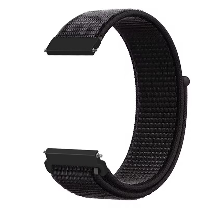 Nylon-Uhrenarmband – 22mm Black Nike