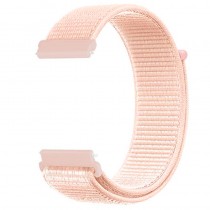 Nylon-Uhrenarmband – 22mm Rosa Pearl Powder