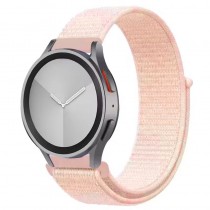 Nylon-Uhrenarmband – 22mm Rosa Pearl Powder