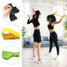 Fitnessband, Widerstandsbänder, Resistance Bands, Gymnastikband, 5 Stück Multicolor