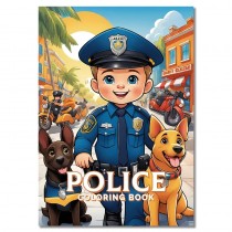 Themen Malbuch Polizei