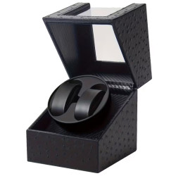 Uhrenbeweger für 2 Uhren, Watchwinder Kamelmuster