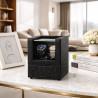 Uhrenbeweger für 2 Uhren, Watchwinder Kamelmuster